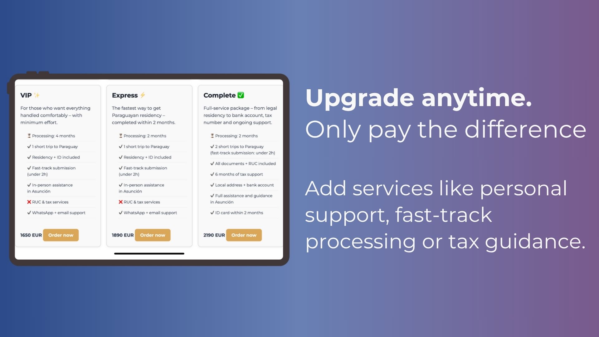 ENG - upgrade anytime